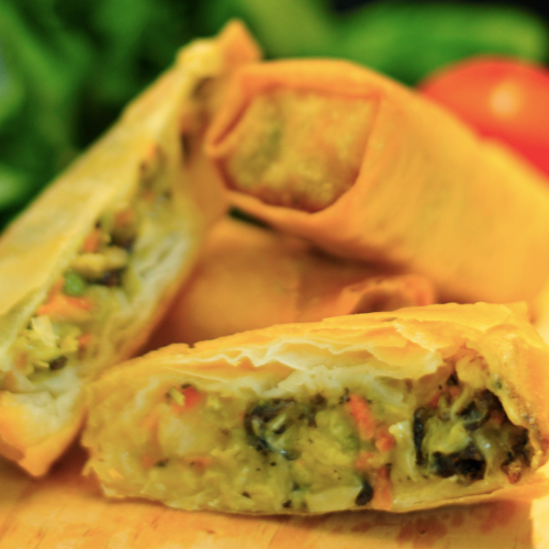 Vegetarian Spring Roll 